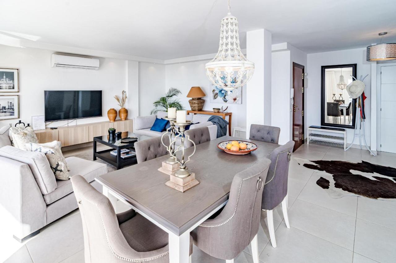 Cp - Modern Beachside Apartment In Estepona Buitenkant foto